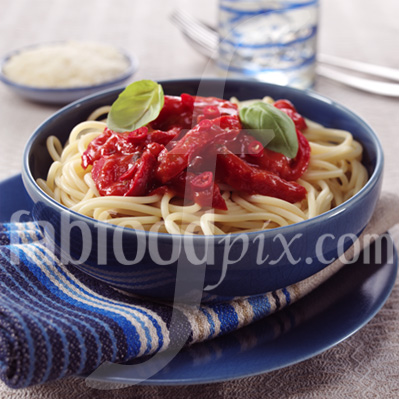Spaghetti Arabiatta photo