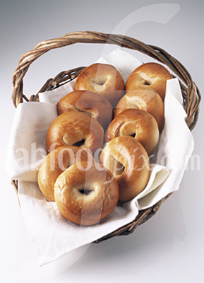 Bagels In Basket photo