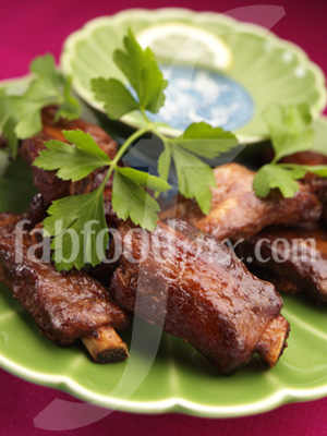 Chinese spare ribs photo