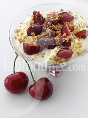 Cherry Dessert photo