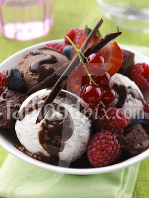 Ice Cream Fruit photo