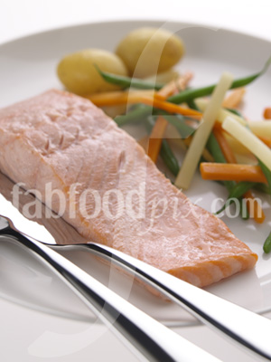 Poached Salmon photo