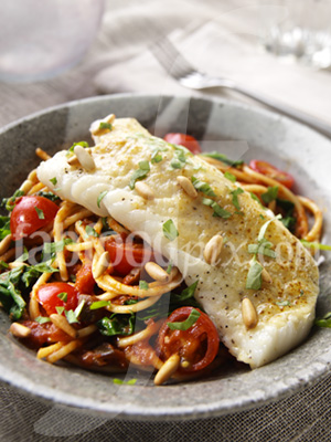 Baked Cod Spag photo