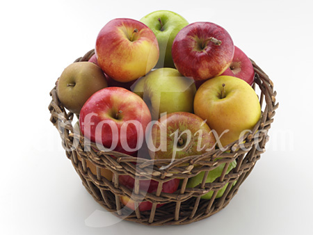 Varieties of apples photo