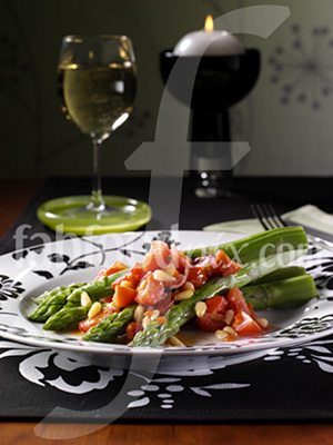 Asparagus salad photo