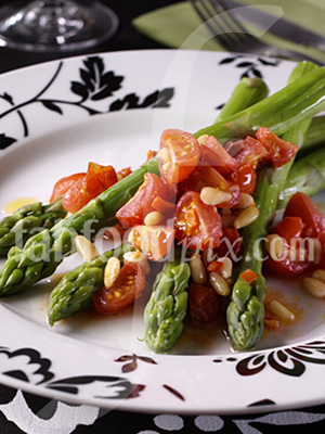 Asparagus salad photo