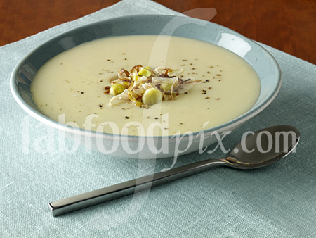Leek soup photo
