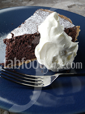 Chocolate tart photo