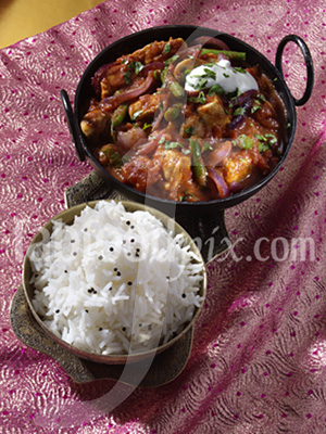 Chicken curry photo