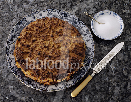 Apple oatmeal cake photo