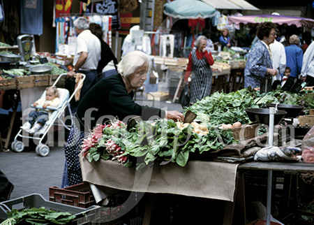 Market radishes photo