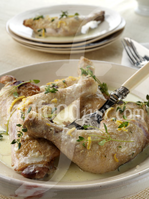 Lemon garlic chicken photo