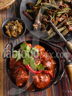 Vindaloo curry photo