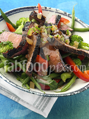 Beef salad photo