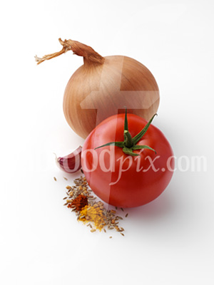 Tomato onions photo