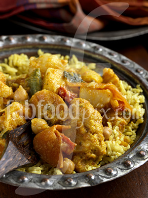 Vegetable curry photo
