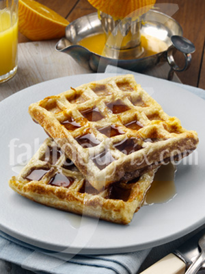 Waffle french toast photo