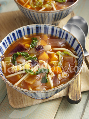 minestrone soup photo