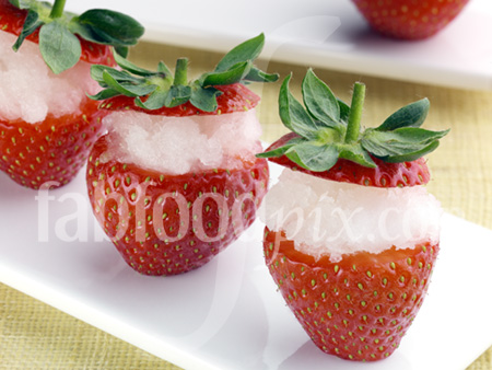 Granita strawberry photo