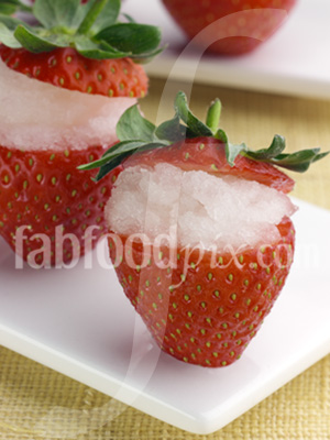 Granita strawberry photo