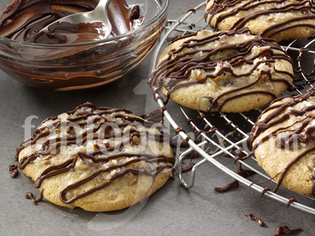German chocolate cookies photo