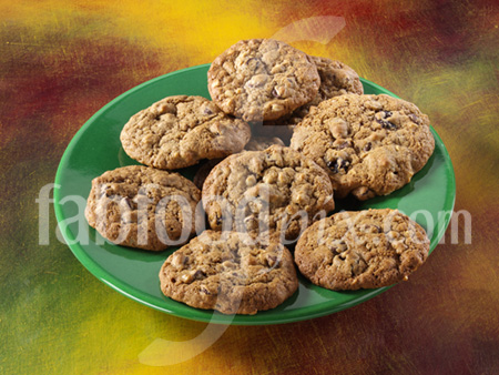 Choc chip cookies photo
