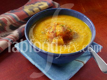 butternut squash soup photo