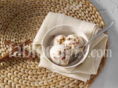 Cin almon coco ice cream photo