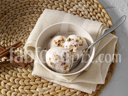Cin almon coco ice cream photo