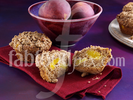 Mango peach muffins photo