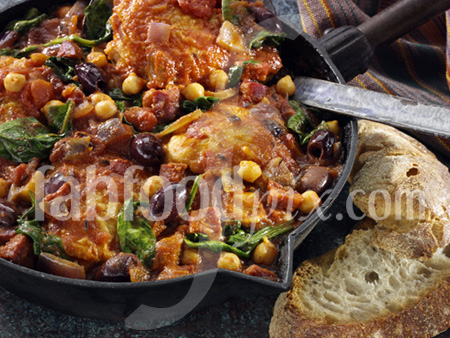 Span chicken  stew photo