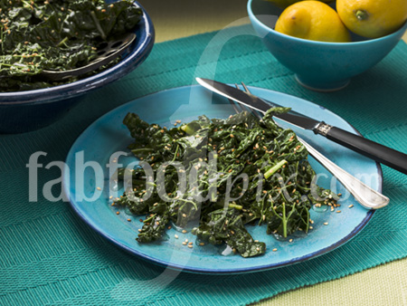 Lemon kale photo