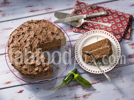 Spicy chocolate cake photo