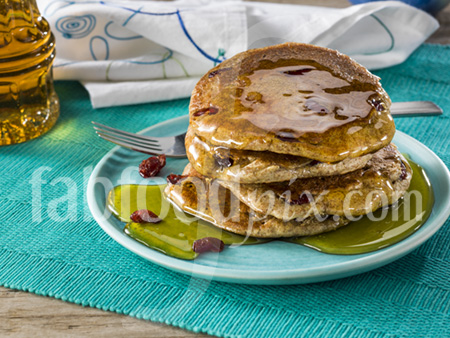 Cranberry pancakes photo