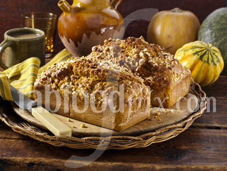 Pumpkin nut bread photo