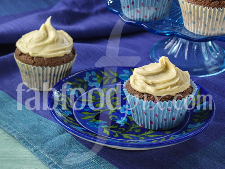 Brown butter cupcake photo
