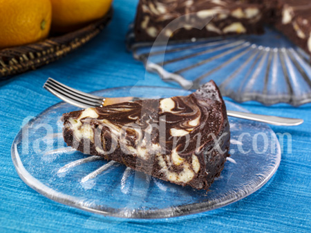 Chocolate mousse cake photo