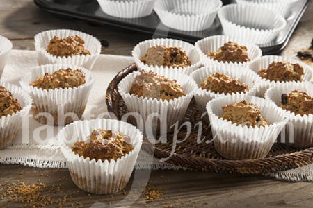 Sucanat oat muffins photo