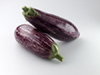 Varigated aubergines photo