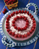 Raspberry torte photo