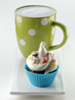 Cupcake coffee mug photo