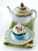 Cupcake teapot photo