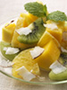 Tropical fruit salads photo