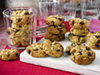 choc chip peanut butter cookies photo