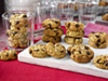 chocolate chip peanut butter cookies photo