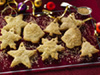 Ginger ornamental cookies photo